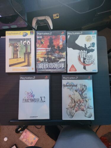 Ps2 Japanese Game Lot - Picture 1 of 2