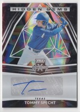 2022 Panini Elite Extra Edition - Tommy Specht Hidden Gems Autograph - Rangers