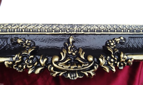 HOCHZEITSRAHMEN GOLD SCHWARZ BAROCK ROKOKO BILDERRAHMEN BAROCKRAHMEN ANTIK 96x57 - Picture 71 of 137