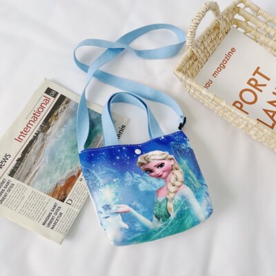 Disney Frozen Elsa & Anna Umhängetasche Handtasche Geldbörse für Handys Geldbörsen