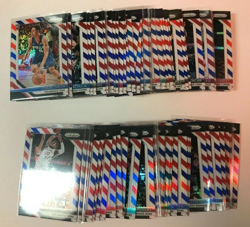 2018-19 Panini Prizm Red White & Blue Singles PICK Your Player Complete Your Set
