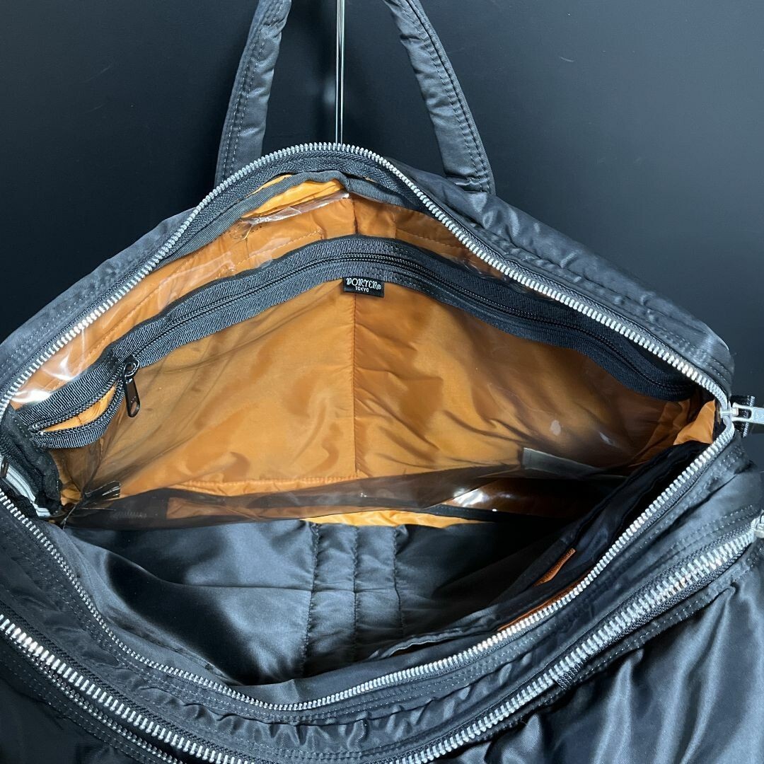 バッグ PORTER / TANKER silver 3way bag PORTER Tanker 3Way Briefcase Business Bag Silver GRAY Nylon