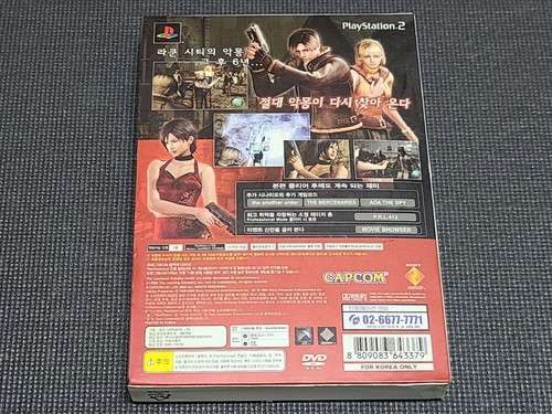 Sony PlayStation2 BioHazard 4 Package with Book Retro Game Korea Version for PS2 - Imagen 2 de 8