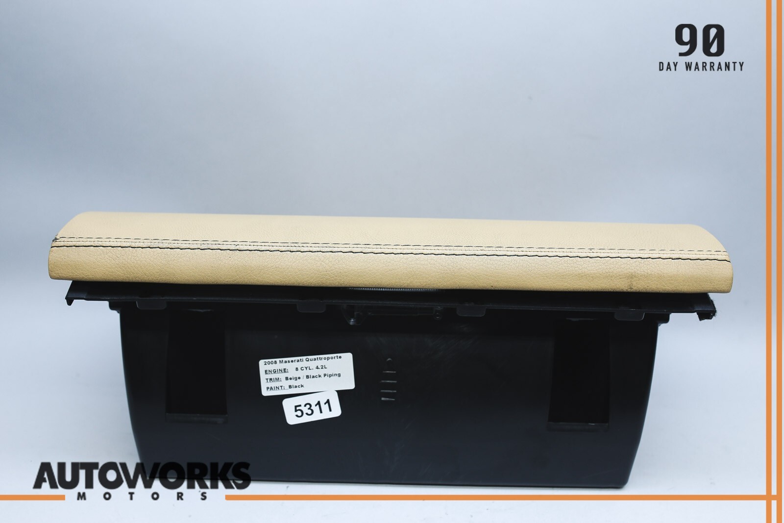 05-08 Maserati Quattroporte M139 Front Dash Dashboard Glove Box OEM
