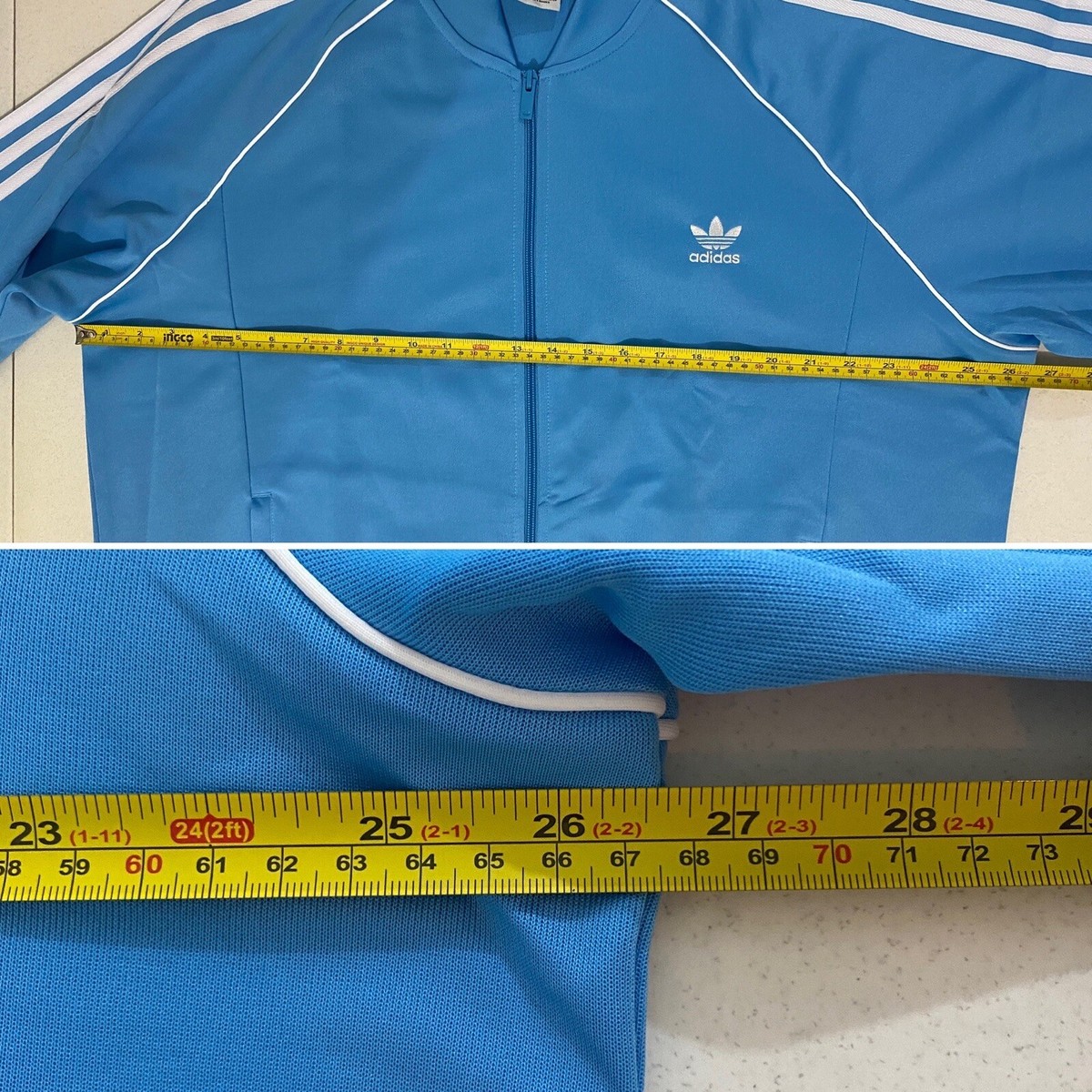 ✨完売　adidas BAHIA BLUE TRACK TOP adidas アディダス DENIM JACKET TRACK TOP BAHIA BLUE アディ
