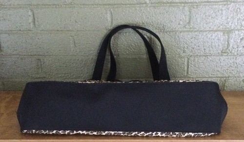 Liz Claiborne Cheeta Print Brown And Black Shoulder/Hand Bag - Picture 8 of 8
