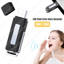 Mini BUG USB Voice Activated Recorder Digital Audio Listening Device Dictaphone