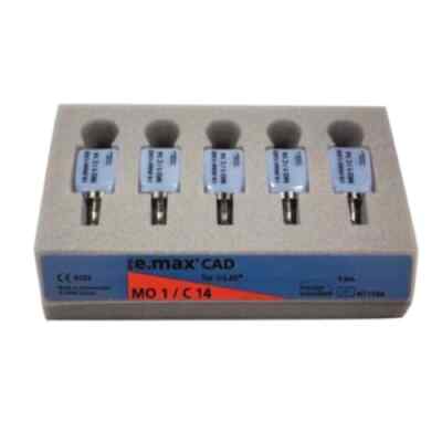IPS e.max CAD MO Block, Shade MO1 Size C14, 5/Pk