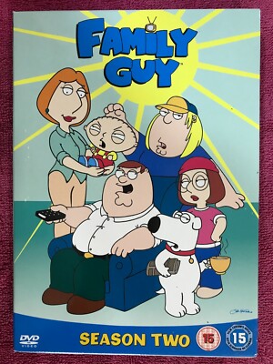 FAMILY GUY SEASON TWO 2 DVD BOX SET CULT ANIMATED COMEDY TV SERIES INGLES AM