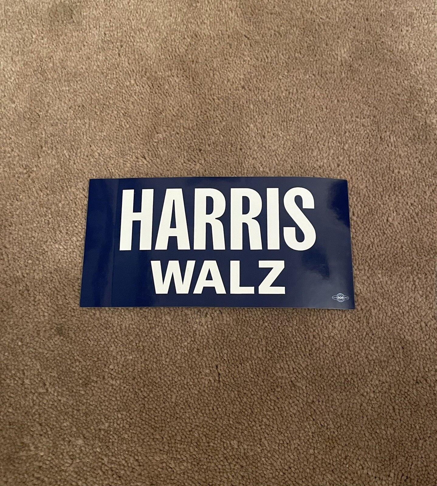 KAMALA HARRIS TIM WALZ FOR PRESIDENT BUMPER STICKER CAR 2024