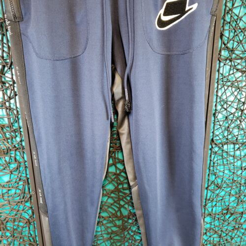 NIKE JOGGERS MENS L BLUE GRAY NSW SPORT PACK ELASTIC DRAWSTRING Y2K CD4633-451 - Picture 3 of 19