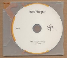 Ben Harper - Morning Yearning RARE promo test press DVDr single