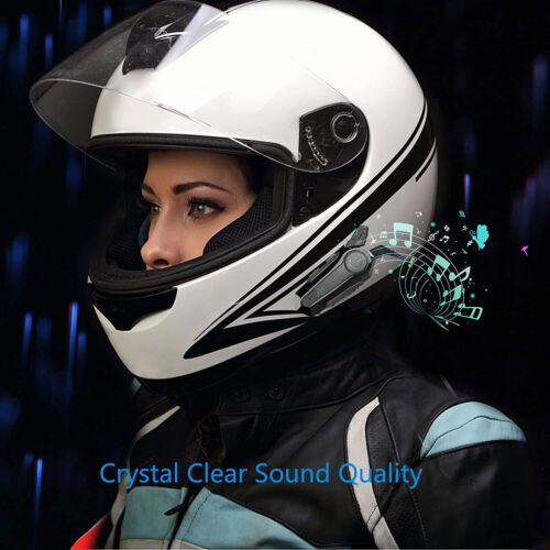 Motorcycle Helmet Bluetooth Intercom Headset Moto Intercomunicador Waterproof - Picture 4 of 6