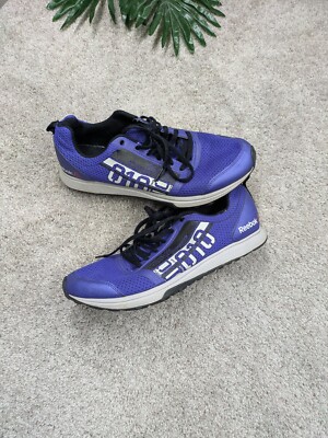 Reebok Crossfit Sprint TR Lifting Shoes Womens 10.5 Violet Blue Purple Running