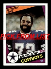 1984 Topps Football 3-396 EX-MT/NM Pick From List All PICTURED qq4 aa5