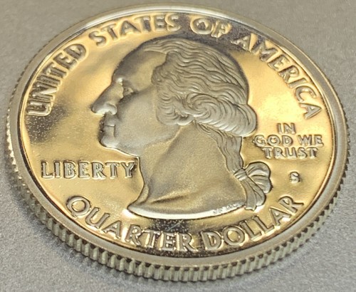 2005 S Oregon PROOF 90% Silver State QUARTER 1859 Crater Lake - SS351 - Picture 2 of 2