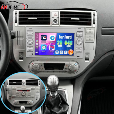 Für Ford Focus Kuga C-Max S-Max Android 13.0 Autoradio GPS Navi FM RDS 2+64GB
