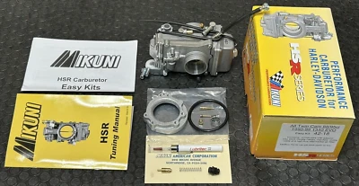 Harley Davidson MIKUNI Carburetor 42-18 HSR42 Easy Kit EVO & Twin Cam 🔥FASTSHIP - Bild 1 von 4