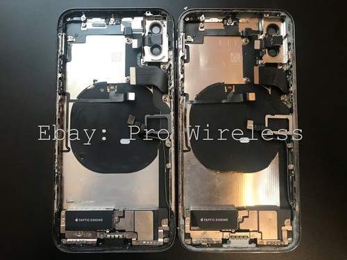 Replacement Back Glass Cover Housing Frame Assembly For iPhone 6s 7 8 Plus X XR - Picture 13 of 14