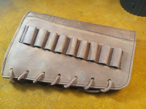 Winchester Leather Cheekpad Made In The USA - Picture 7 of 8