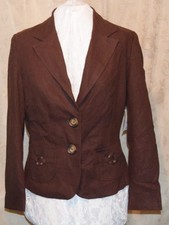Jessica Brand New 2 Large Button Blazer W/detail On Pockets Fully Lined 16 $79.