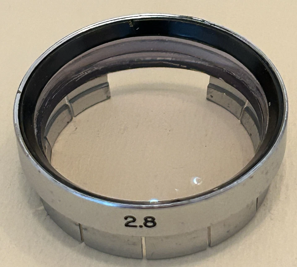 Rare Chrome Nikon 2.8cm Viewfinder Attachment Like New In Box - Image 4 of 4