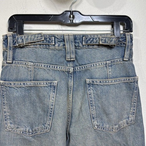 (Q4) Zara women's multi-pocket wide-leg denim pants, size 4,14US - Picture 8 of 16