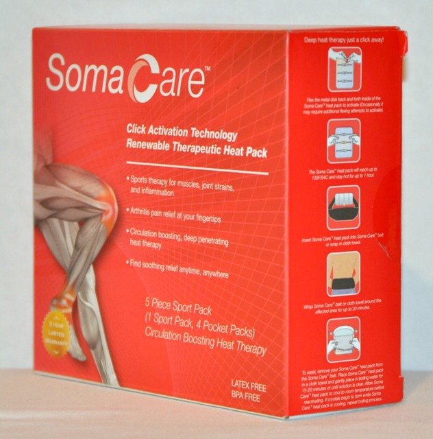 Soma Care Renewable Therapeutic 5 Piece Sports Heating