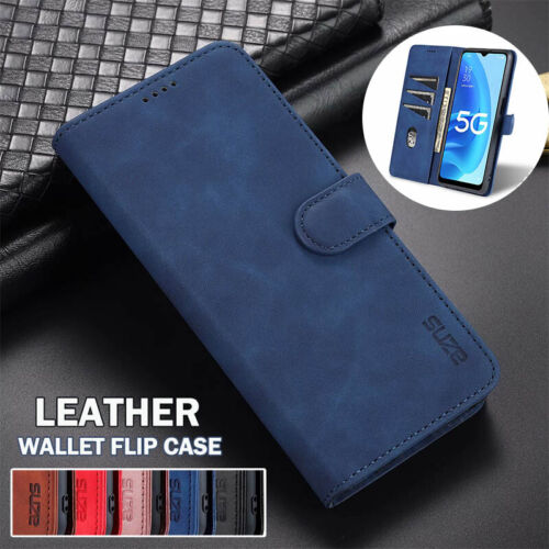 For Xiaomi Poco M4 X4 Pro Redmi Note 11 5G 10 9T Case Leather Wallet Flip Cover - Picture 1 of 14