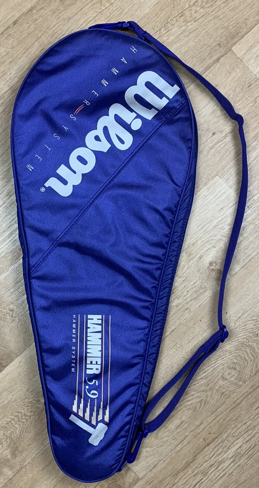 Wilson Hammer System 5.9 Tennis Tasche Racket Case blau Tennischläger Hülle - Изображение 2 из 4