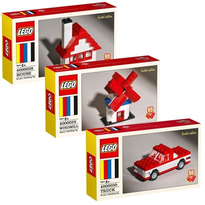 limited edition lego sets 60th anniversary