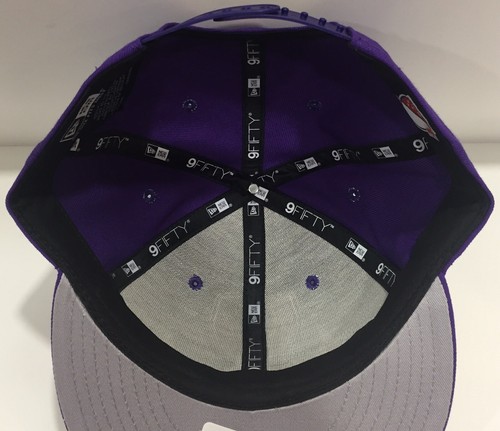 Men's Orlando City SC New Era Purple Dual Spirit 9FIFTY Adjustable Hat MLS Fut - Picture 14 of 14