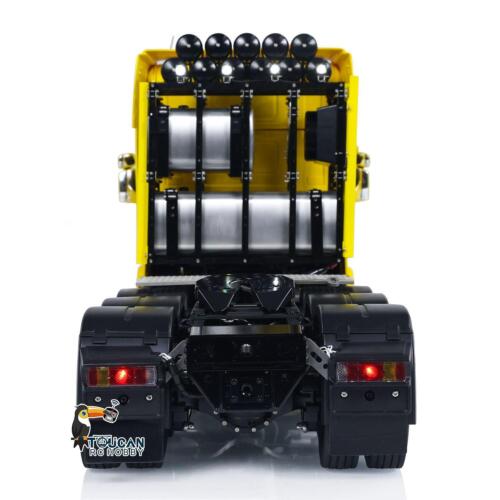 LESU Metal Chassis 1/14 RC Tractor Truck 8X8 Car Light Sound Equipment Rack - Picture 10 of 12