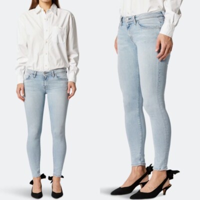 Hudson Krista Low-Rise Super Skinny Stretch Ankle Jeans Size 27