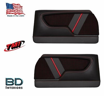Custom Made Molded Sport LR Door Panels For 1968 Chevrolet Chevelle's By TMI 