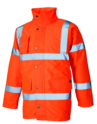 Dickies Parka Parka mit leichtem Futter Orange