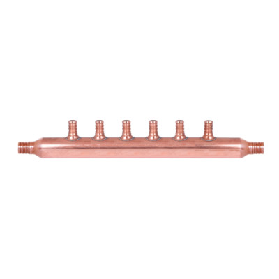 6 port 1/2'' PEX Plumbing Manifold Sioux Chief OPEN 