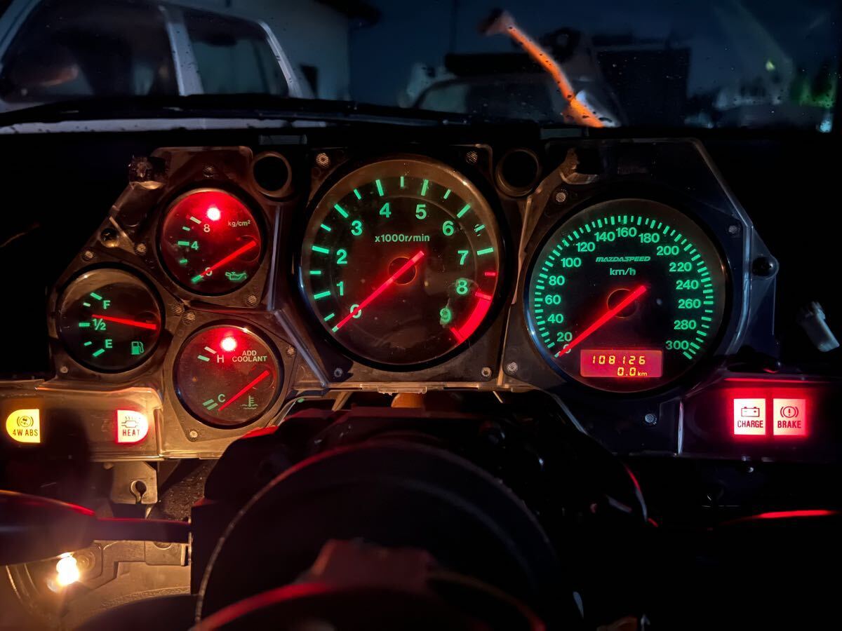 RX-7 FD3S Mazdaspeed Full Scale Speed Meter 300km | eBay