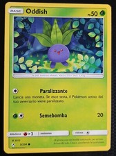 ODDISH 5/214 in Italiano POKEMON SOLE LUNA Legami Inossidabili