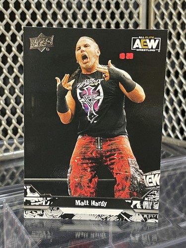 2023 Upper Deck AEW Matt Hardy Boyz Wrestling Card #28 WWE AAA NXT TNA Broken - Picture 2 of 6