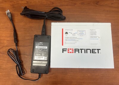 Fortinet FortiGate FG-60E Firewall with Power Adapter-used-registered-claimed