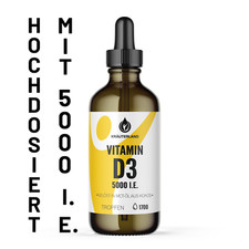 KRÄUTERLAND Vitamin D3 5000 I.E. 50ml Tropfe...
