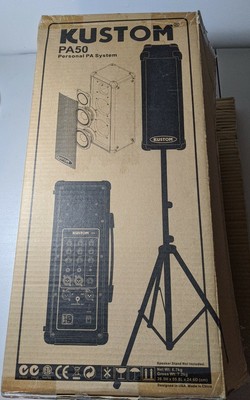 kustom pa pa50 personal pa system