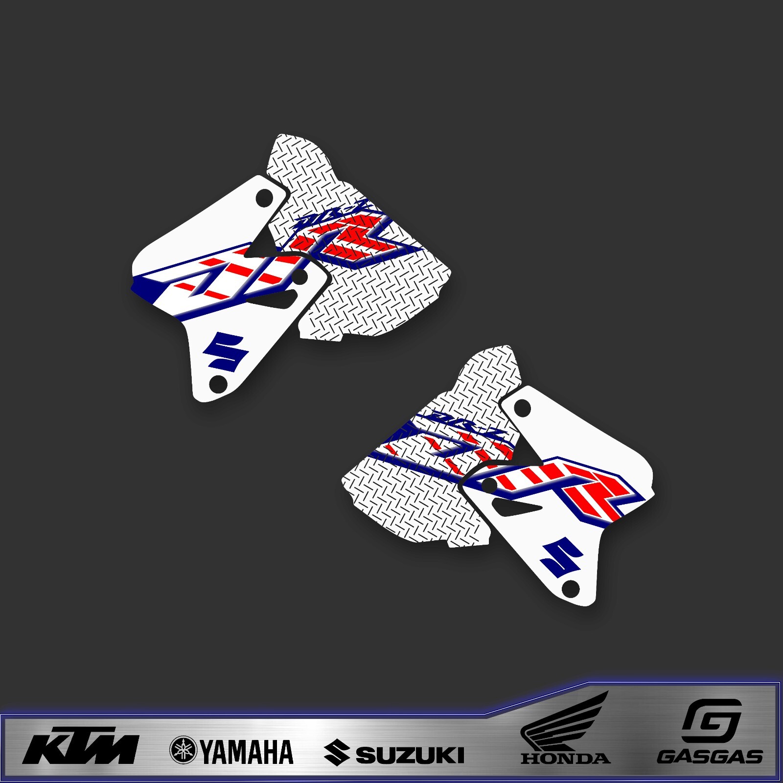 Graphics Decal Kit For Suzuki DRZ400SM (All Years) DRZ 400 SM S E - Foto 3