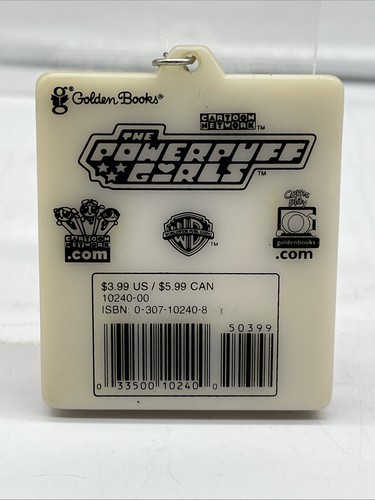 2000 Powerpuff Girls Blossom Keychain Book Golden Books Cartoon Network Y2K - Picture 4 of 9
