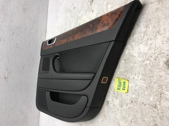 06 07 08 Bentley Flying Spur BLACK COMPLETE RIGHT REAR INNER DOOR PANEL 