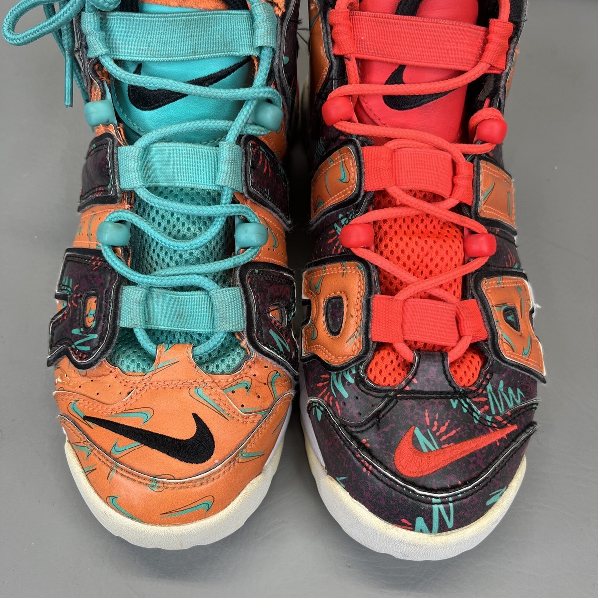 Nike Air More Uptempo What The 90s Pack AT3408-800 Women Size 7.5