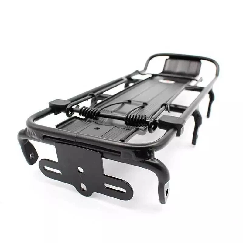 Alloy Bicycle Rear Cargo Rack Carrier Luggage Pannier Rack for Disc Brake Bikes