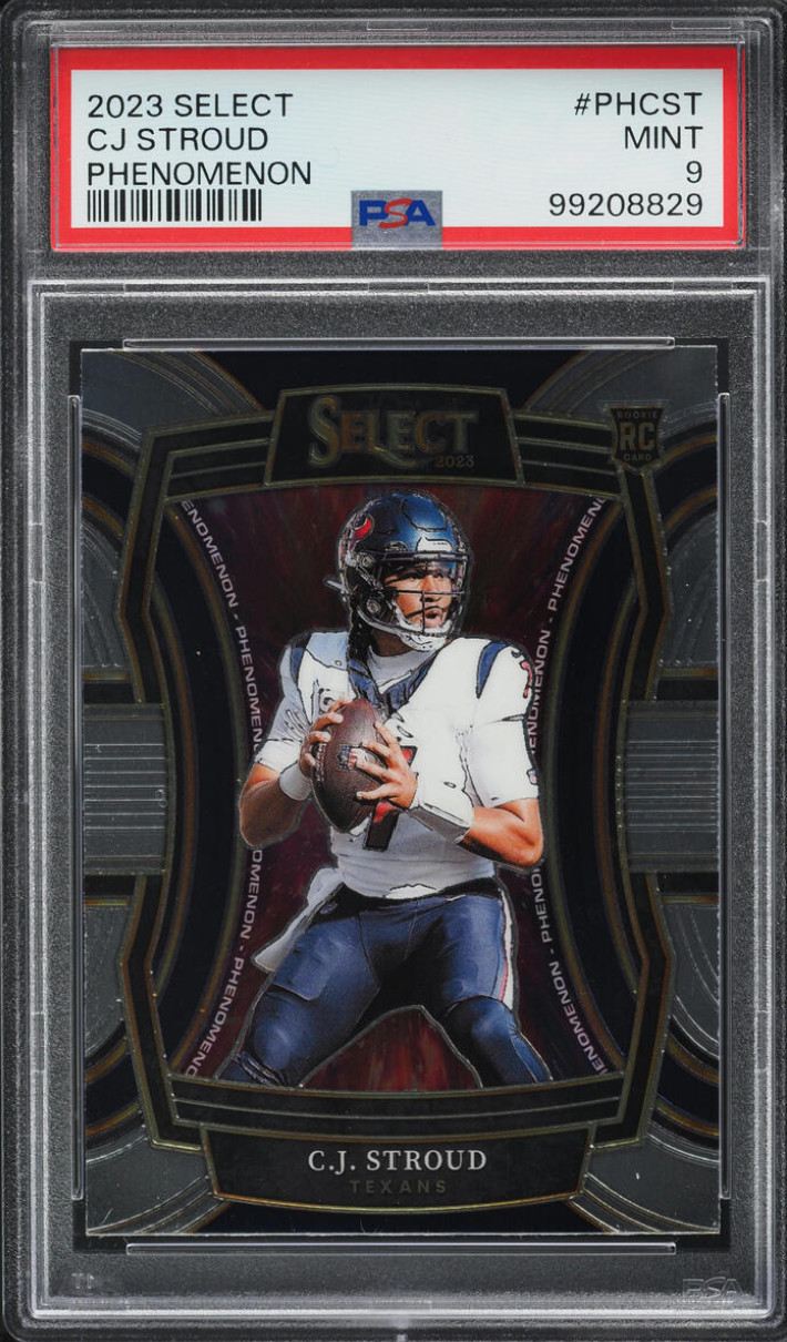 2023 Select Phenomenon C.J. STROUD RC #PH-CST PSA 9 MINT S274