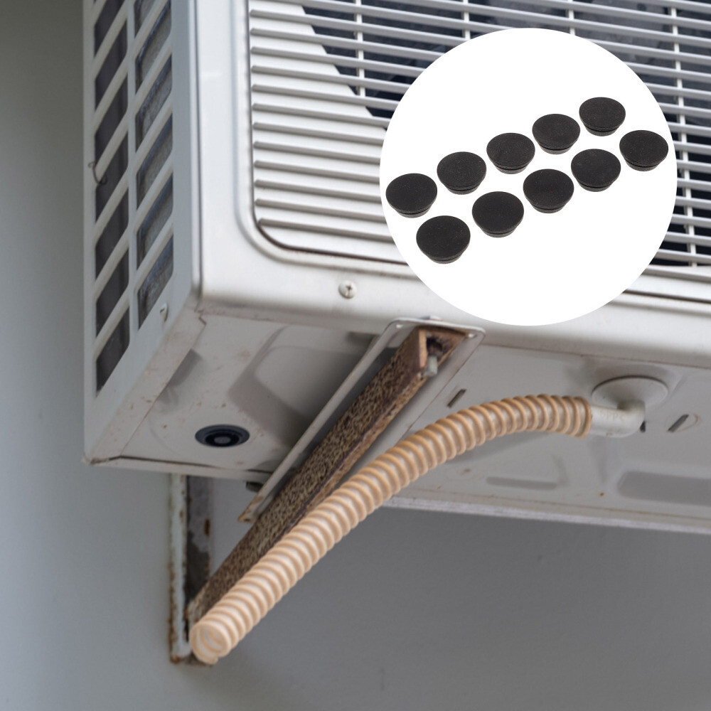 10 Piezas Aire Acondicionado Goma Enchufe Acondicionador Drenaje Ac Repuesto